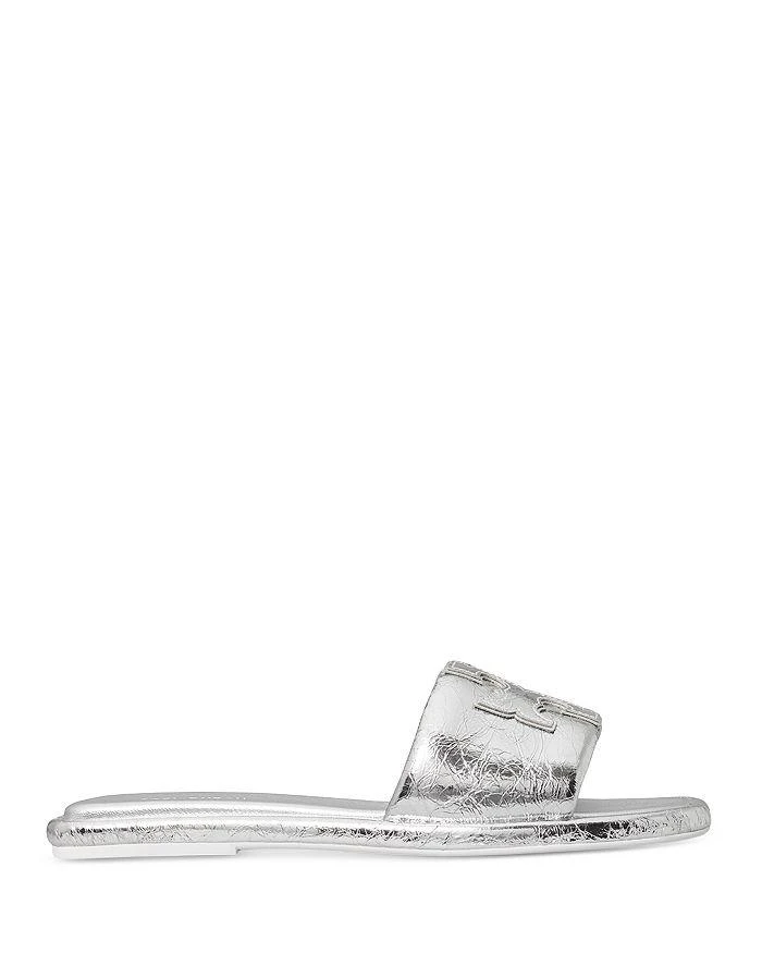 商品Tory Burch|Women's Double T Sport Slide Sandals,价格¥1475,第3张图片详细描述