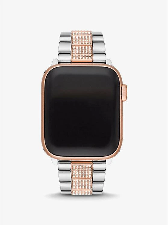 商品Michael Kors|Pavé Two-Tone Strap For Apple Watch®,价格¥986,第1张图片