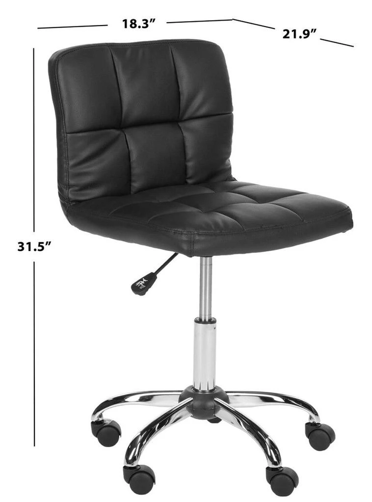 商品Safavieh|Brunner Desk Chair,价格¥1088,第5张图片详细描述