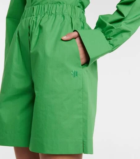 商品Nanushka|Megan cotton poplin shorts,价格¥1281,第4张图片详细描述