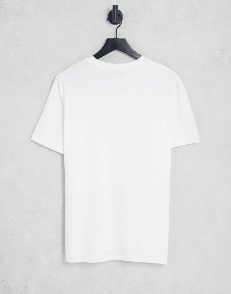 Champion small logo t-shirt in white商品第2张图片规格展示