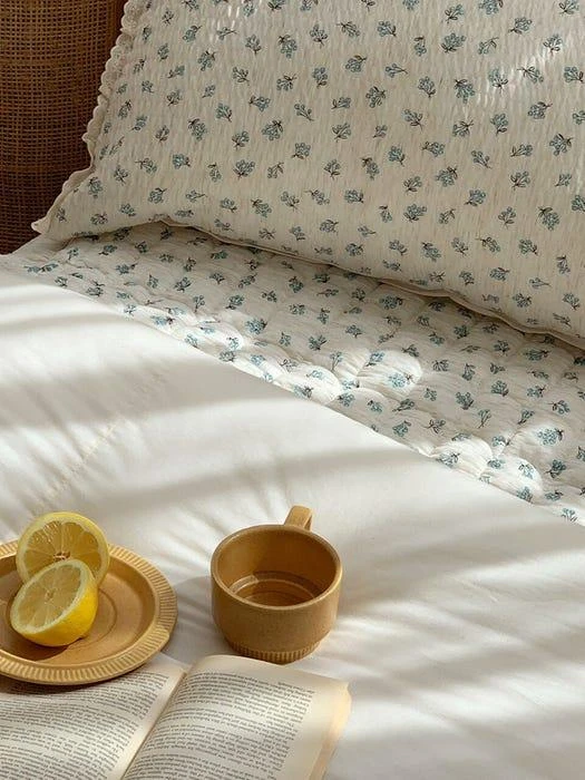 商品SHAREROOM|Sandy Flower Seersucker Inlet - 2 colors,价格¥1631,第5张图片详细描述