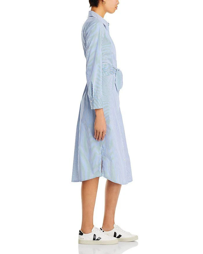 商品Derek Lam|Veronica Tie Waist Midi Shirt Dress,价格�¥894,第5张图片详细描述