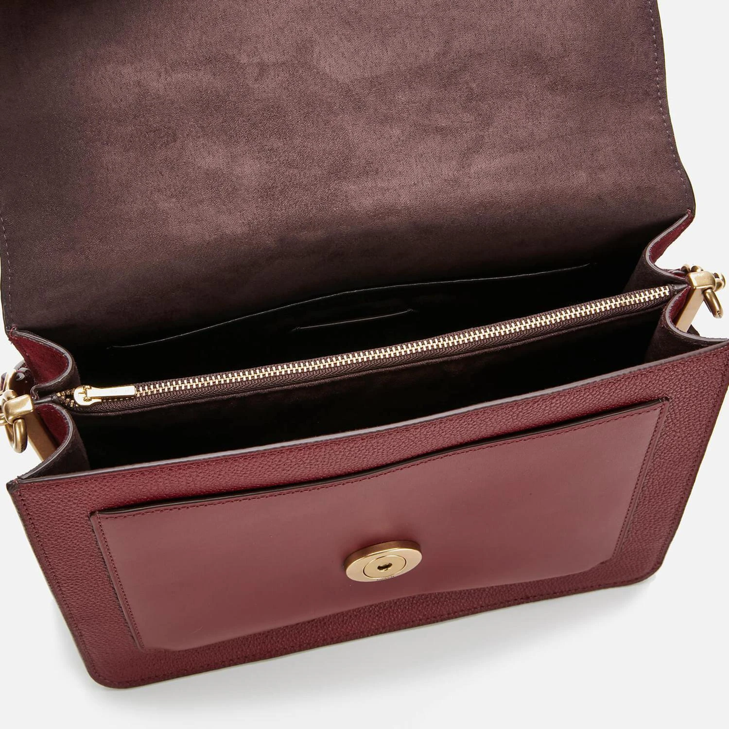 商品Coach|Coach Women's Mixed Leather with Resin C Closure Tabby 单肩包,价格¥4050,第5张图片详细描述