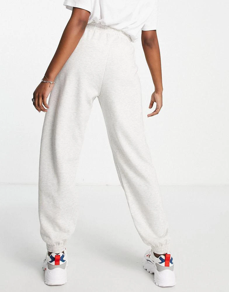 商品Topshop|Topshop oversized 90s jogger in grey marl,价格¥198,第3张图片详细描述