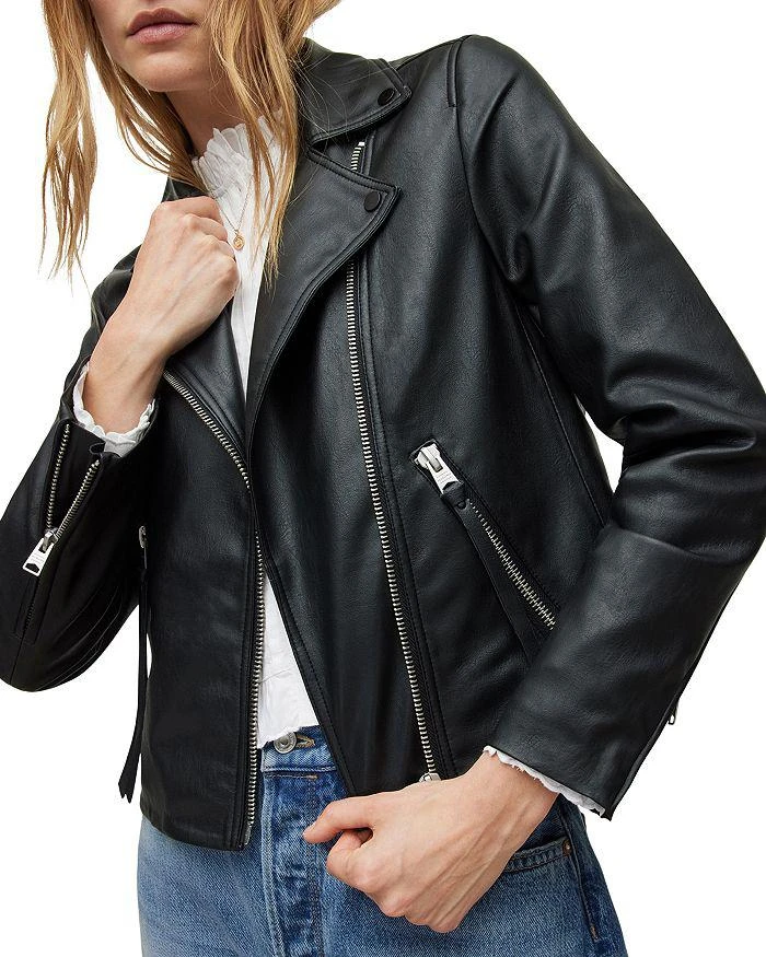 Dalby Faux Leather Biker Jacket 商品