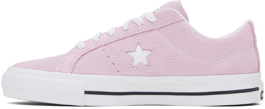 商品Converse|Purple One Star Pro Low Sneakers,价格¥342,第3张图片详细描述
