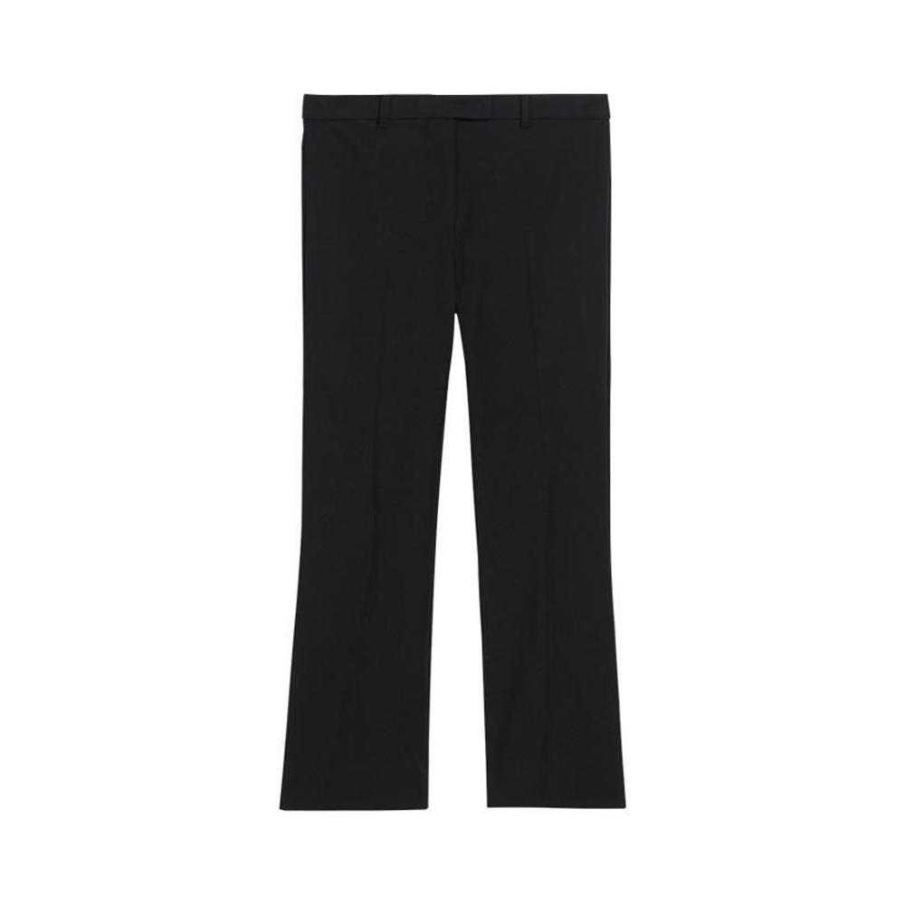 商品[国内直发] Max Mara|MAX MARA  女士黑色棉质休闲裤  UMANITA-005,价格¥1280,第1张图片