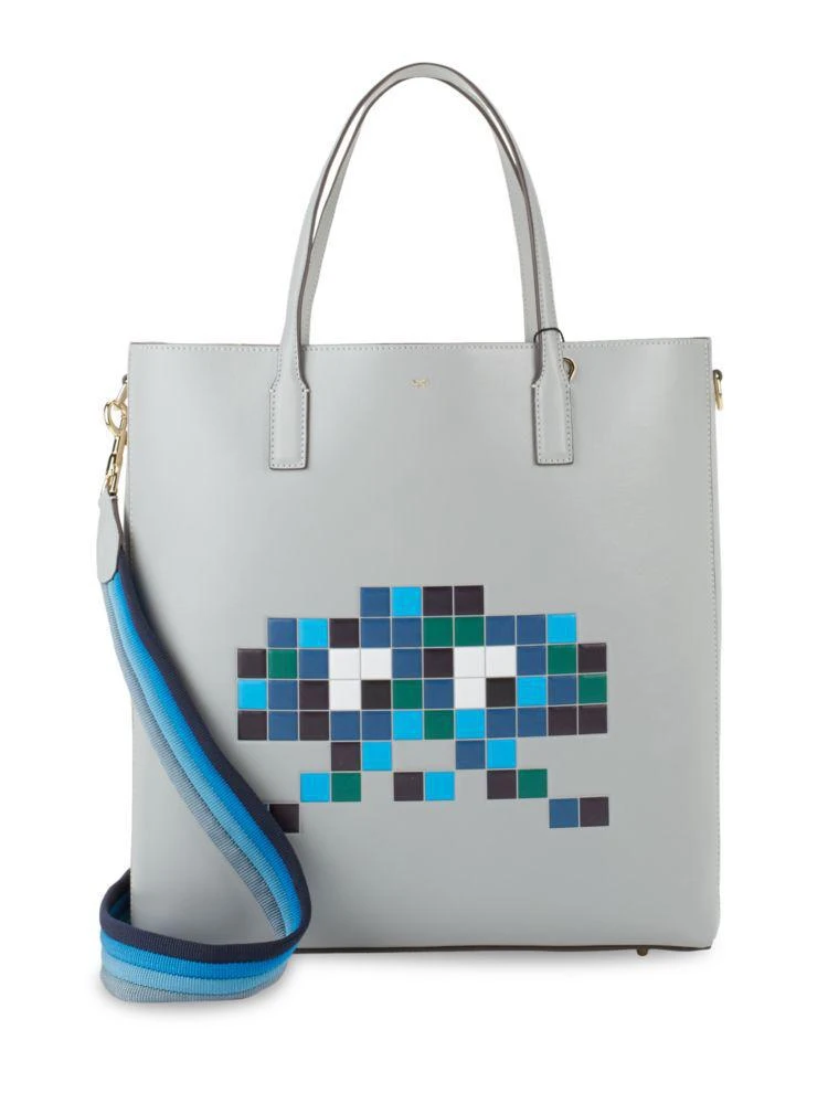 商品Anya Hindmarch|Ebury Robo Leather Tote,价格¥4954,第1张图片