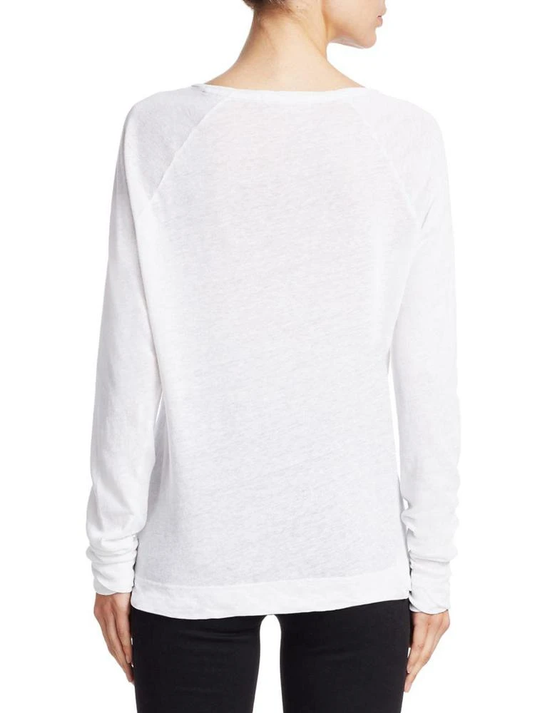 商品J Brand|Long-Sleeve V-Neck Shirt,价格¥512,第2张图片详细描述