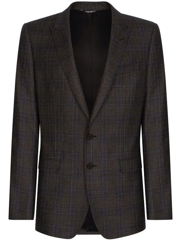 商品Dolce & Gabbana|PRINCE OF WALES CHECK PATTERN BLAZER,价格¥9490,第1张图片