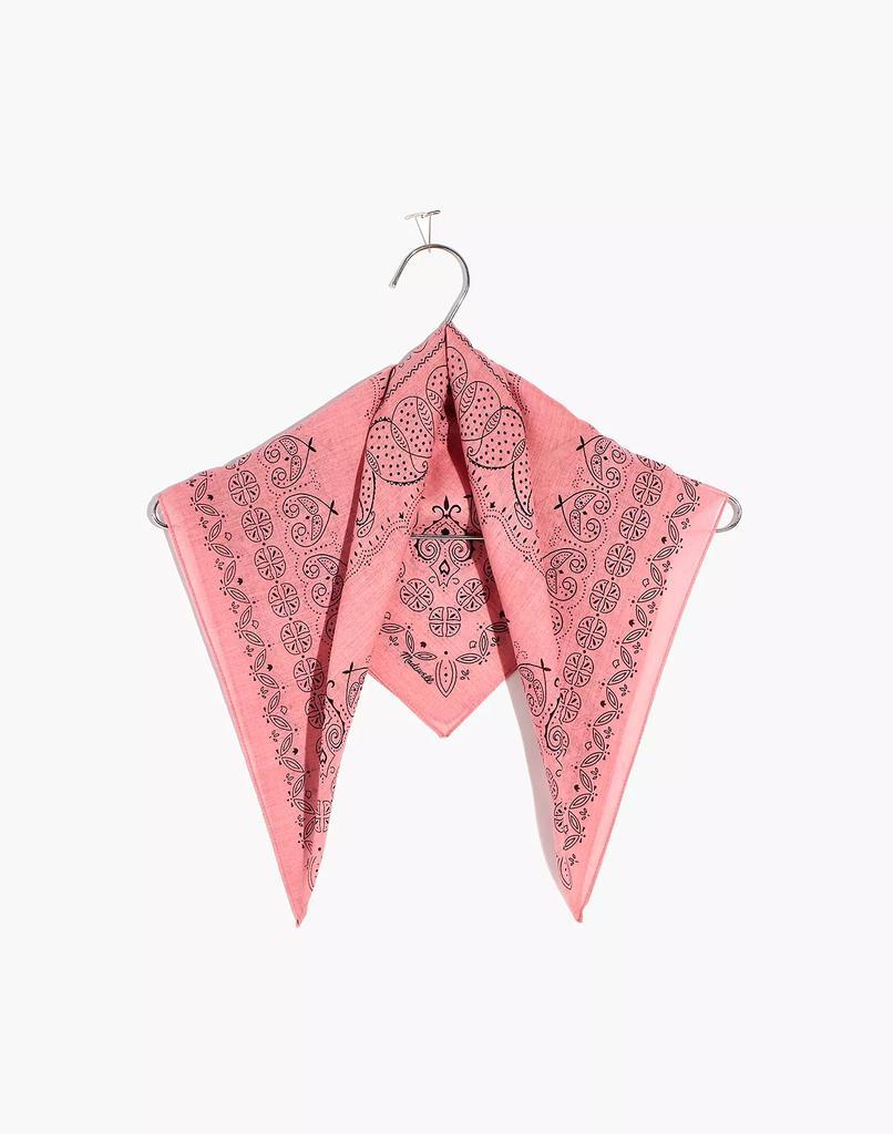 商品Madewell|Madewell x BCRF Organic Cotton Overdyed Bandana,价格¥106,第3张图片详细描述