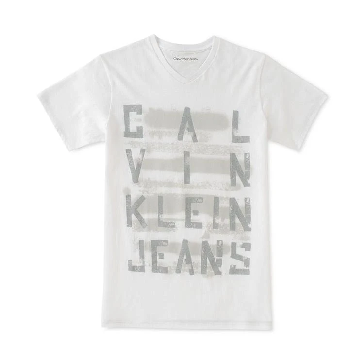 商品Calvin Klein|Logo T-Shirt, Big Boys (8-20),价格¥75,第3张图片详细描述