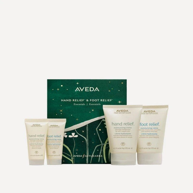 商品Aveda|Aveda -Hand Relief & Foot Relief Essentials Gift Set (1x Hand Rel. 125ml, 1x Hand Rel. 40ml, 1x Foot Rel. 125ml, 1x Foot Rel. 50ml),价格¥730,第1张图片