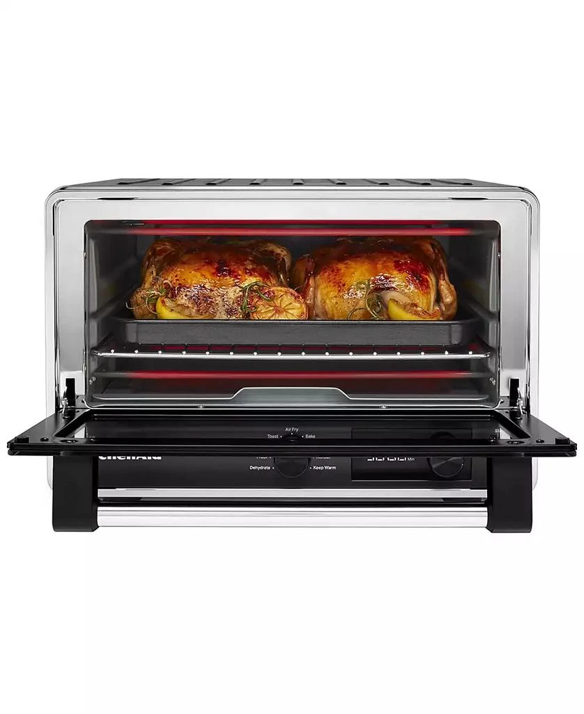 商品KitchenAid|KCO124 Digital Countertop Oven with Air Fry,价格¥1944,第4张图片详细描述