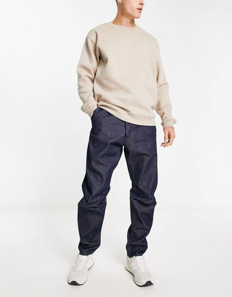 商品G-Star|G-Star Grip 3D relaxed tapered jeans in indigo blue,价格¥828,第1张图片
