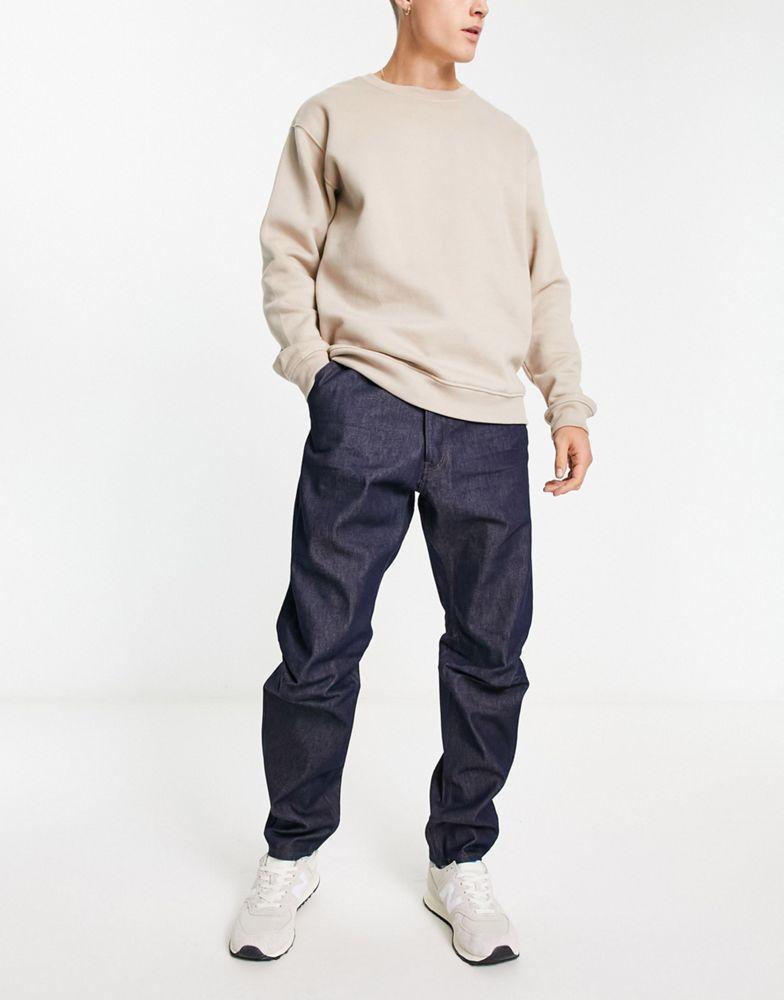 商品G-Star|G-Star Grip 3D relaxed tapered jeans in indigo blue,价格¥1008,第1张图片
