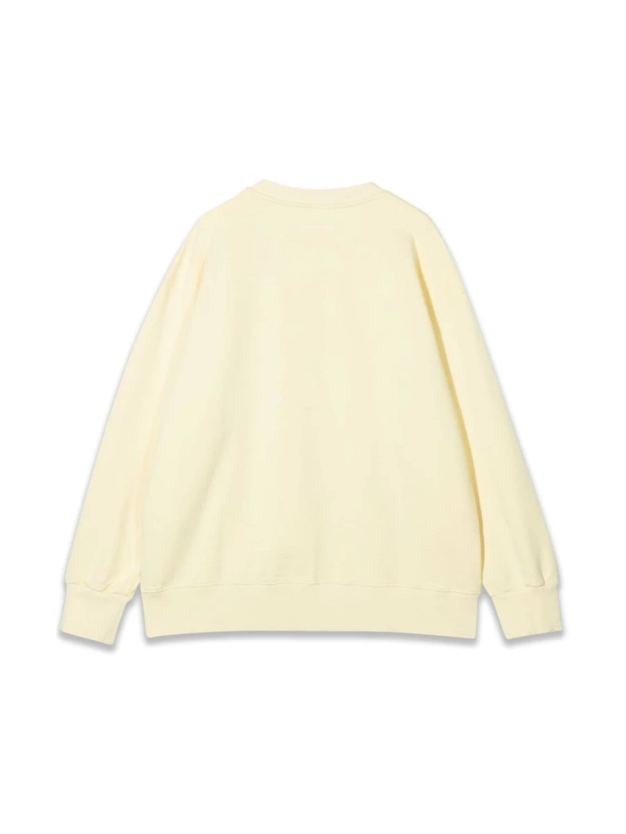 商品【商品预售7天】 MM6|MM6 男童针织毛衣 M60149TMM006M6202 黄色,价格¥1836,第3张图片详细描述