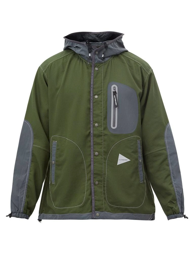 Vent ripstop hooded jacket 商品