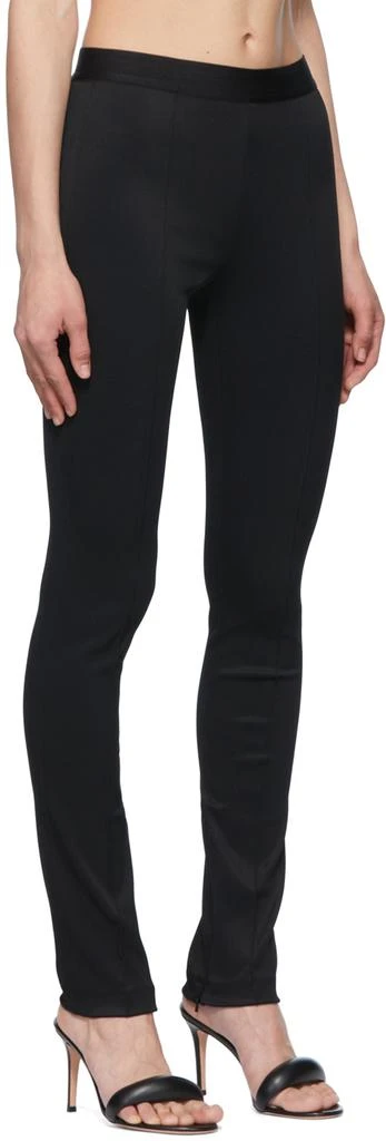 商品Helmut Lang|黑色粘纤紧身裤,价格¥1059,第2张图片详细描述