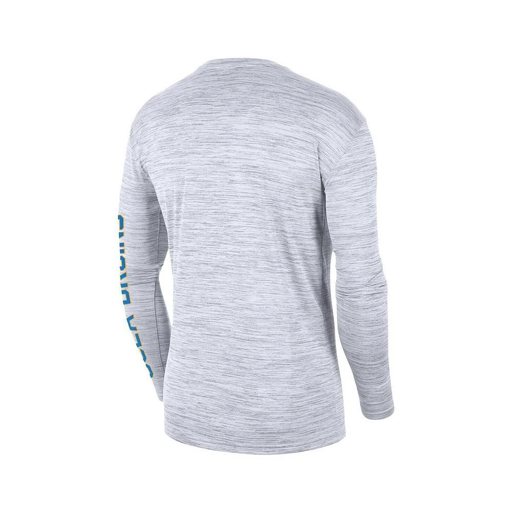 商品NIKE|Men's White UCLA Bruins Velocity Legend Team Performance Long Sleeve T-shirt,价格¥309,第3张图片详细描述