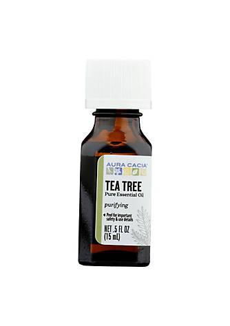 商品Aura Cacia|Pure Essential Oil Tea Tree - 0.5 fl oz,价格¥116,第1张图片