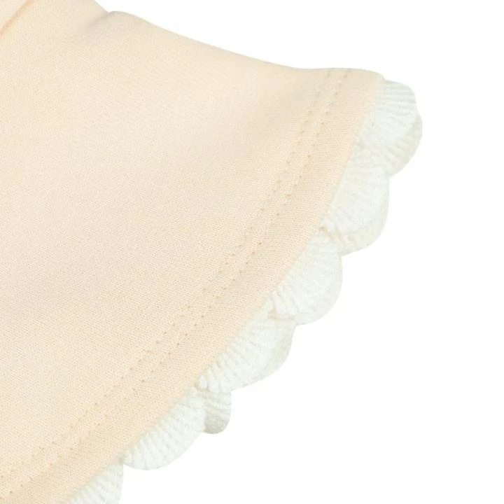 商品Chloé|Pale Pink Scalloped Ruffle Playsuit,价格¥504,第4张图片详细描述