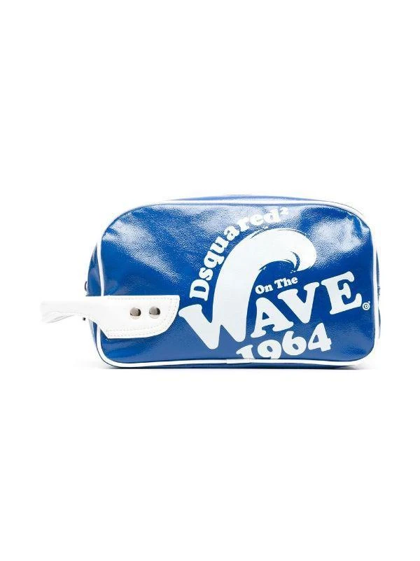 商品DSQUARED2|DSQUARED2 logo-print wash bag,价格¥2375,第1张图片