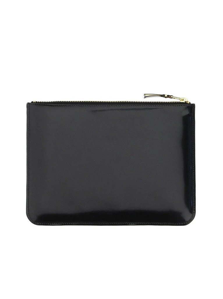 商品Comme des Garcons|Comme des Garçons Wallet Logo Embossed Zipped Pouch,价格¥824,第2张图片详细描述