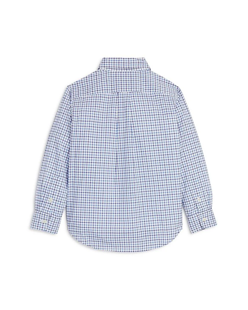 商品Ralph Lauren|Ralph Lauren Boys' Windowpane Check Button-Down Shirt - Little Kid, Big Kid,价格¥412,第2张图片详细描述