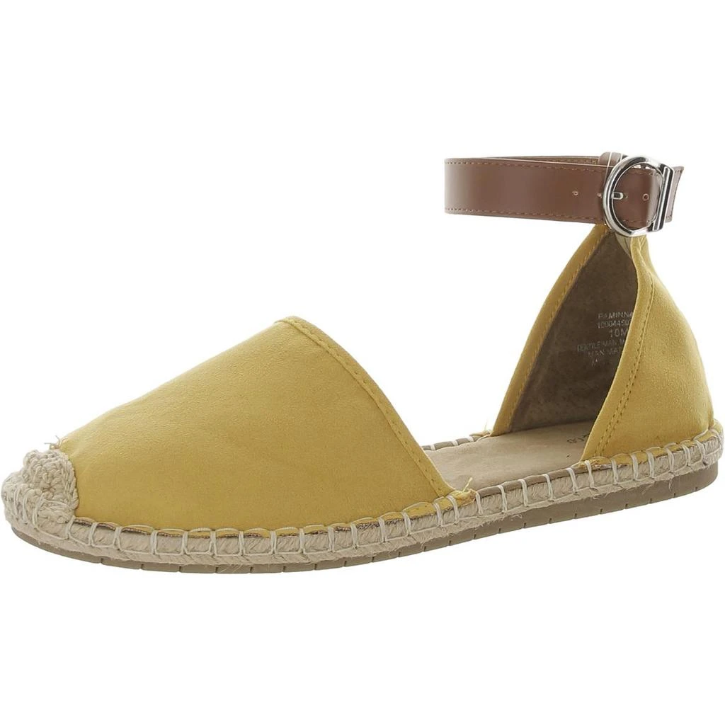 商品Style & Co|Style & Co. Womens Paminna Faux Suede Toe Cap Flat Sandals,价格¥72,第2张图片详细描述