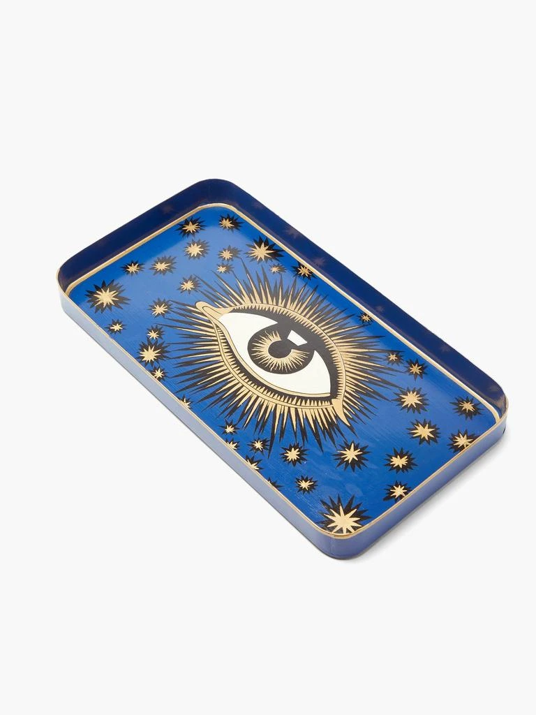 商品Les Ottomans|Eye hand-painted metal tray,价格¥861,第5张图片详细描述