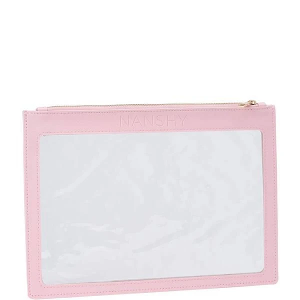 商品Lookfantastic|Nanshy Clear Pouch - Pink,价格¥189,第1张图片