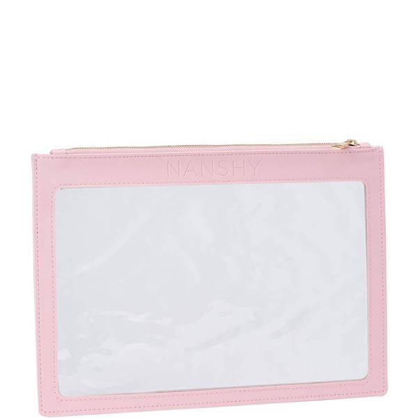 商品Lookfantastic|Nanshy Clear Pouch - Pink,价格¥171,第1张图片