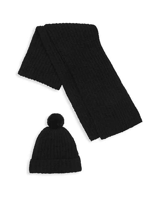 商品Apparis|2-Piece Phoebe Recycled Polyester Hat & Scarf Set,价格¥342,第1张图片