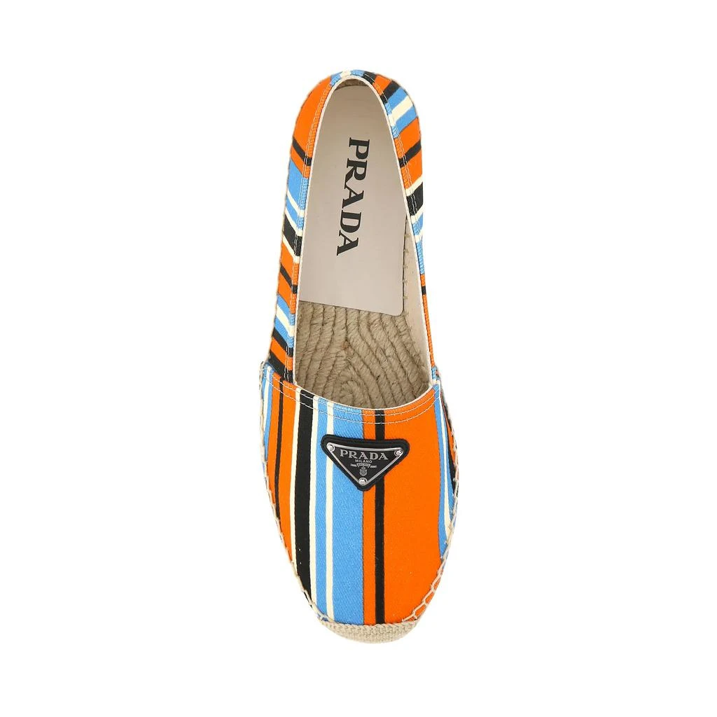 商品Prada|Prada Logo Canvas Espadrilles,价格¥2860,第4张图片详细描述