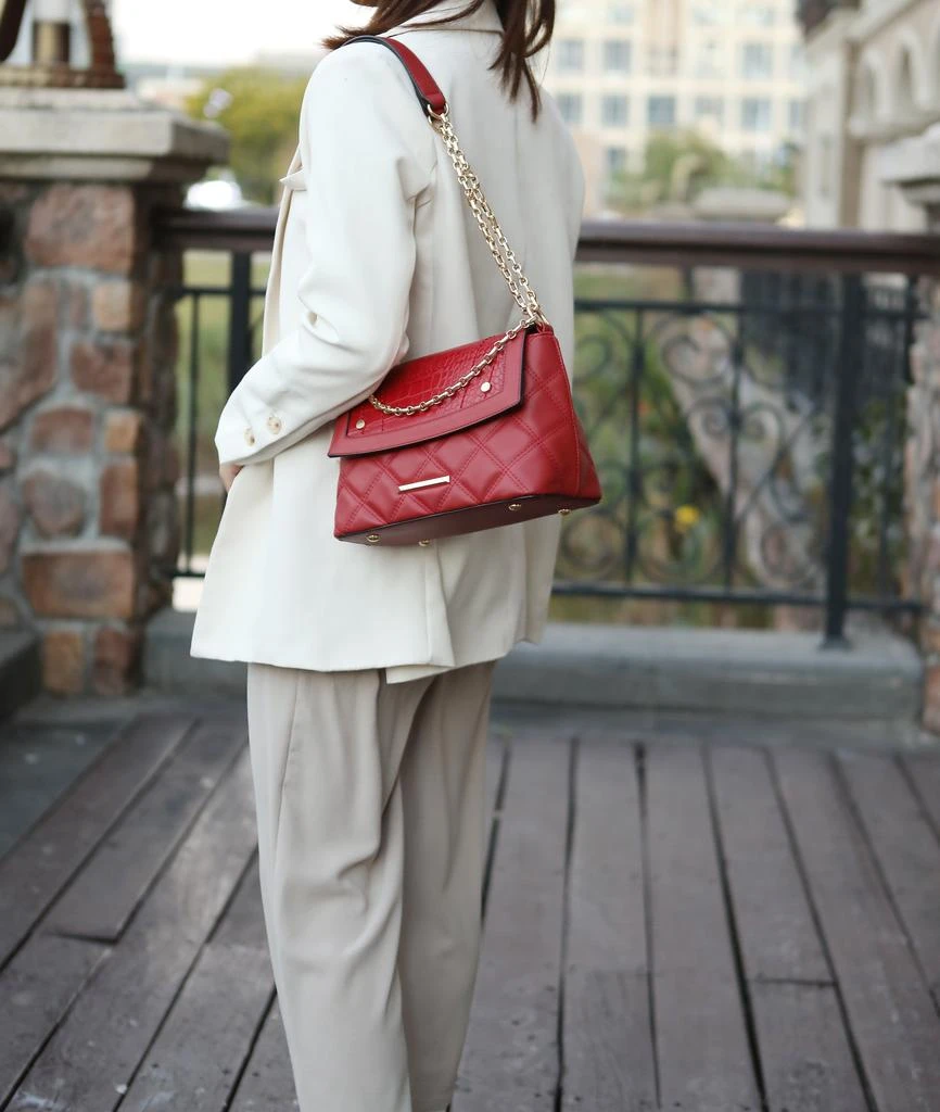 商品MKF Collection By Mia K.|Danna Vegan Leather Shoulder Handbag,价格¥410,第2张图片详细描述
