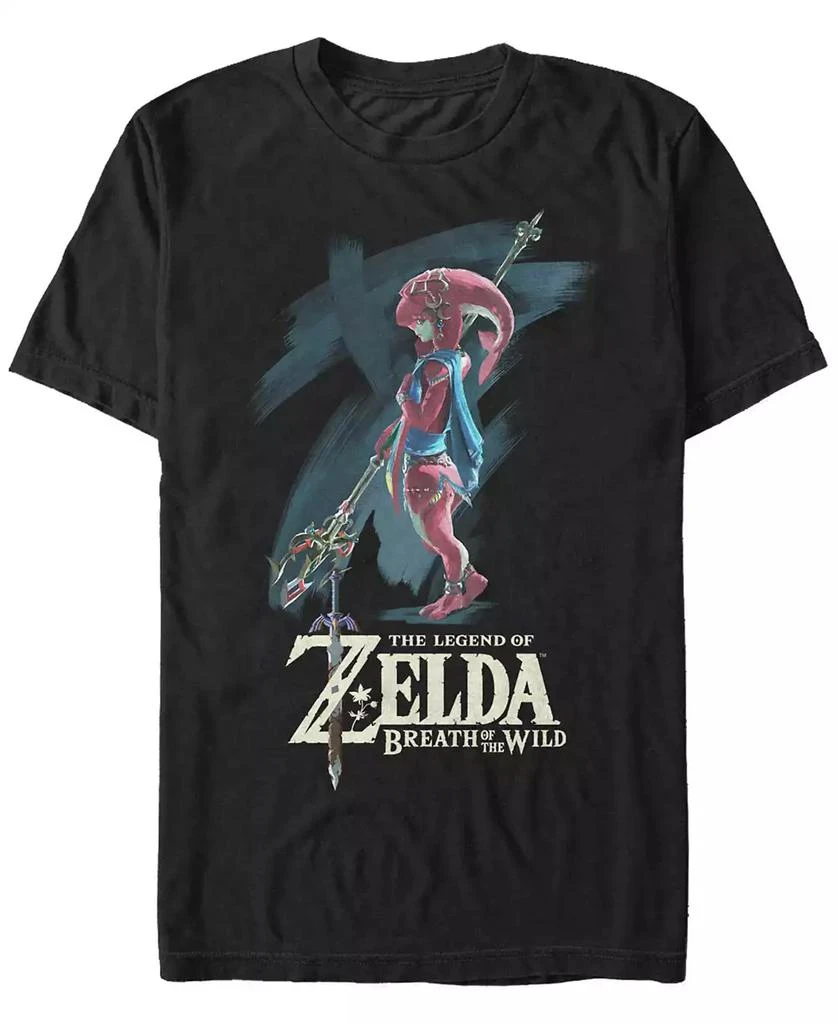 商品Nintendo|Nintendo Men's Legend of Zelda Mipha Paint Short Sleeve T-Shirt,价格¥193,第1张图片