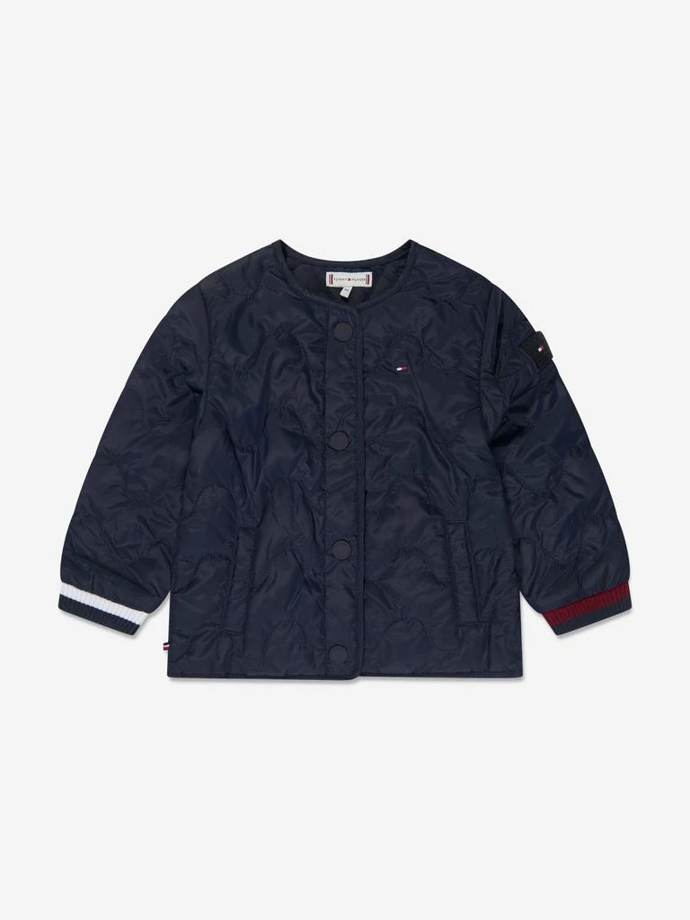 商品Tommy Hilfiger|Baby Global Stripe Jacket in Navy,价格¥544,第1张图片