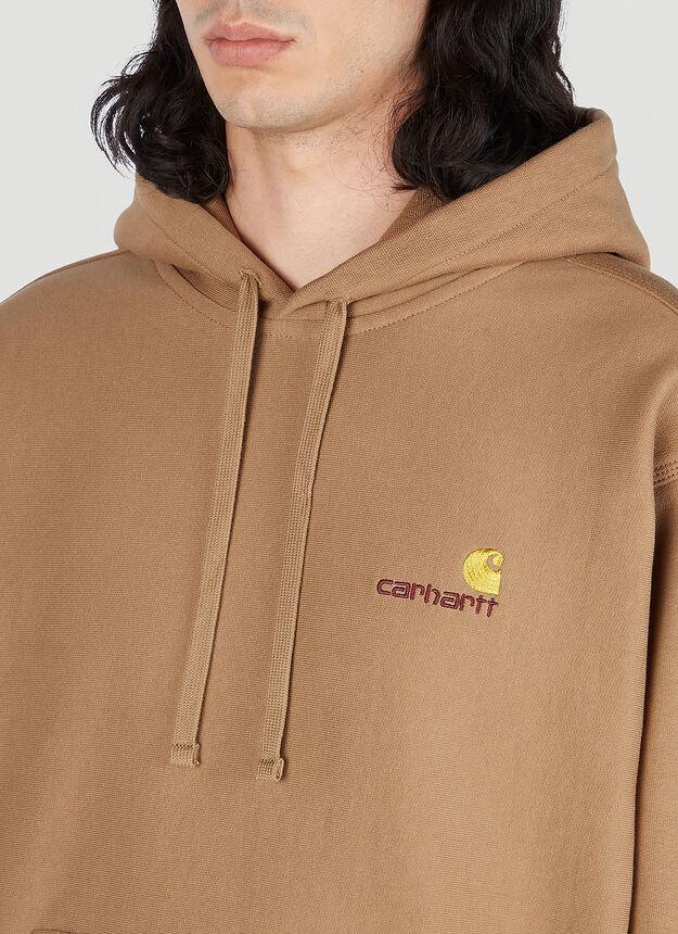 商品Carhartt WIP|American Script Hooded Sweatshirt in Camel,价格¥799,第7张图片详细描述