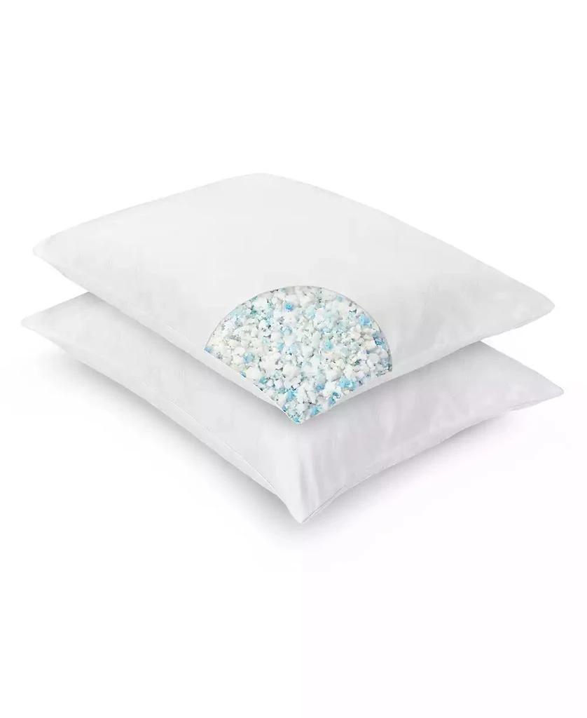 商品Vibe|Embossed Gel-Infused Memory Foam Cluster 2-Pack Pillow,价格¥539,第3张图片详细描述