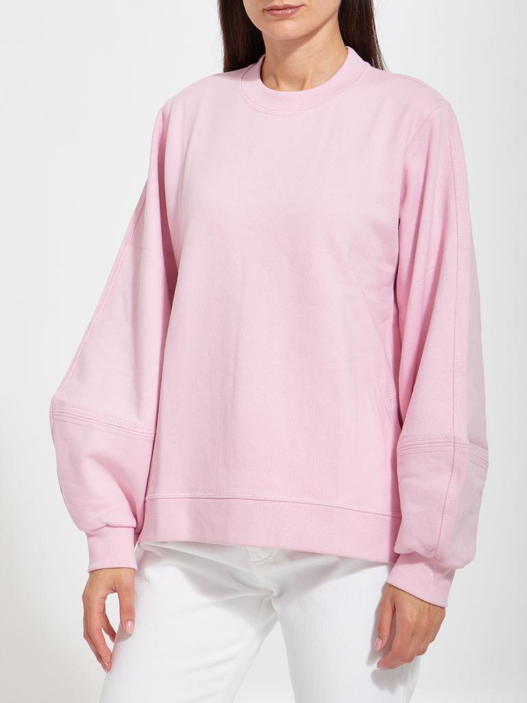 Pink sweatshirt with logo商品第2张图片规格展示