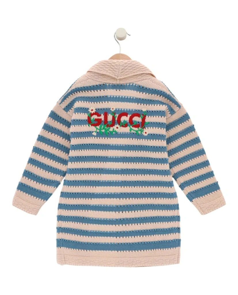 商品Gucci|Embroidered Logo Knit Cardigan,价格¥851,第2张图片详细描述