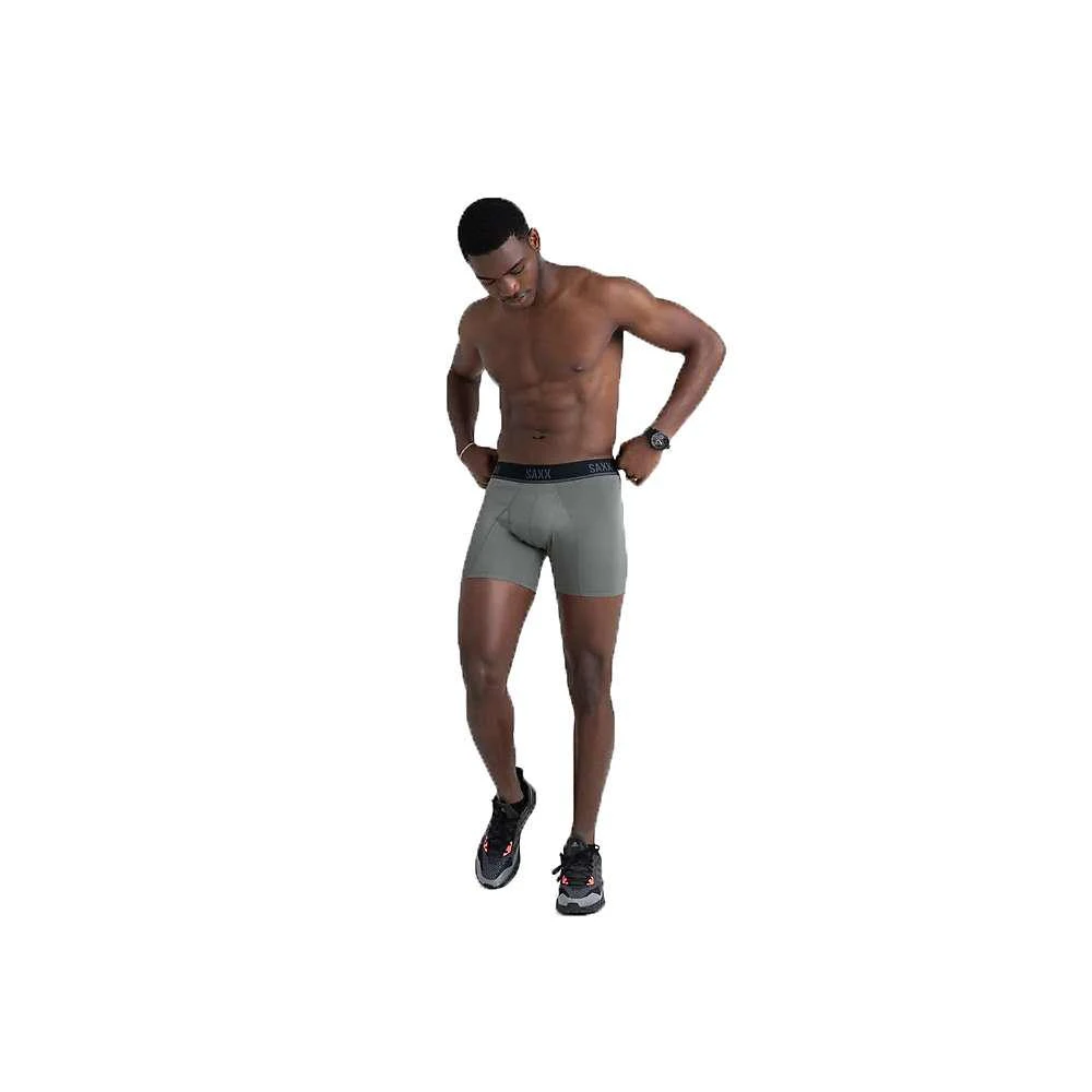 商品SAXX|SAXX Men's Kinetic Light Compression Mesh Boxer Brief,价格¥229,第1张图片