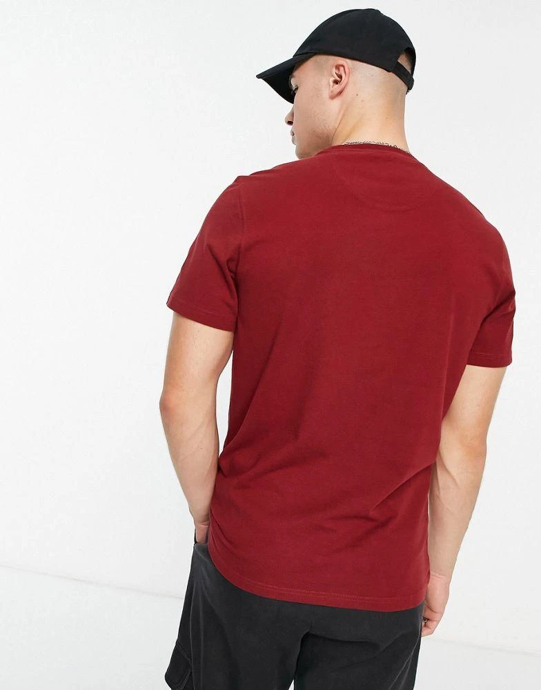 商品Barbour|Barbour International Panel logo t-shirt in red,价格¥163,第4张图片详细描述