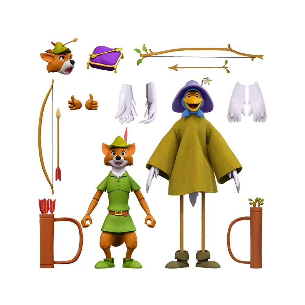 Super 7 Disney Robin Hood Stork Costume 7" Ultimates, Action Figure from Macy's