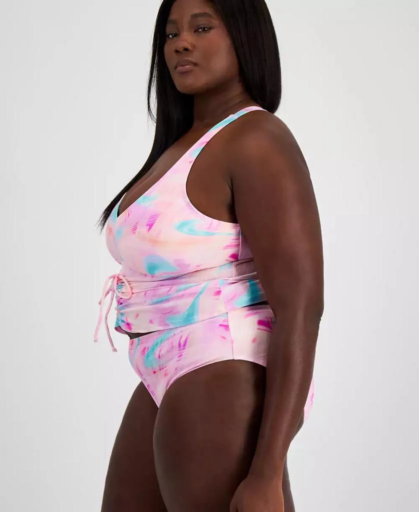 商品California Waves|Salt + Cove Plus Size Tie-Dyed Swim Bottoms, Created for Macy's,价格¥67,第3张图片详细描述