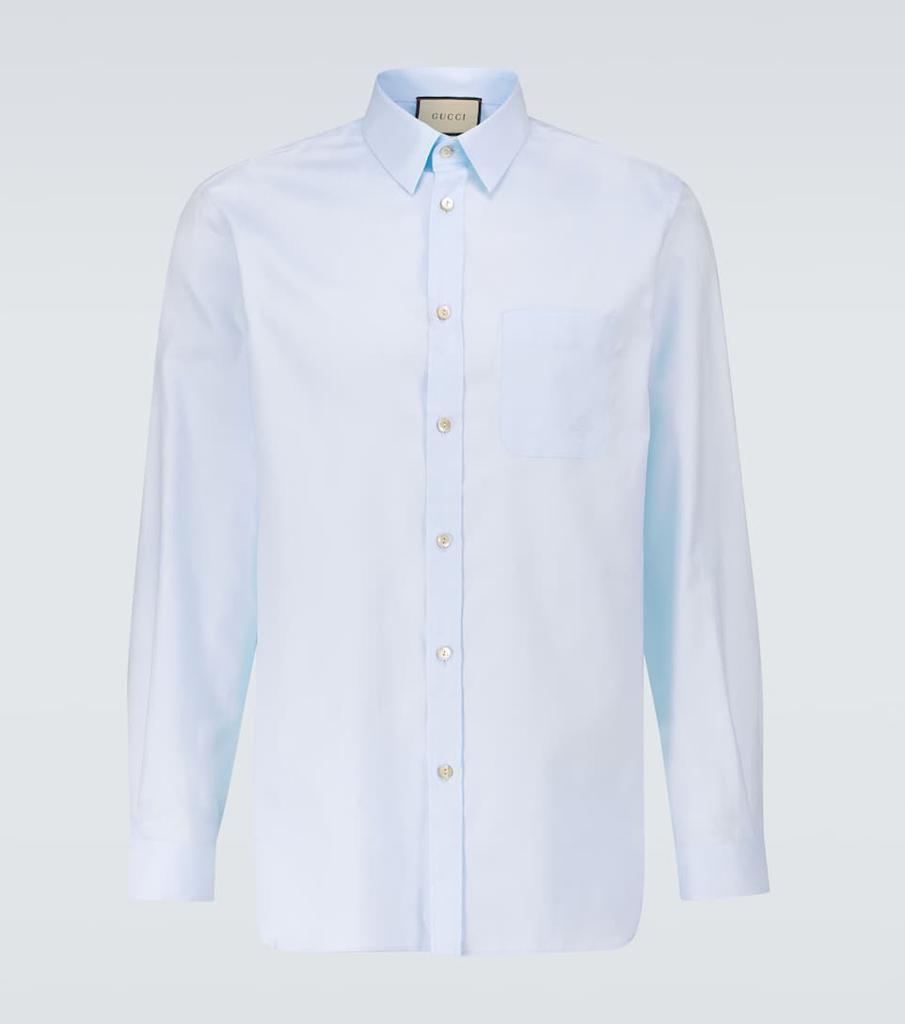 商品Gucci|棉质长袖衬衫,价格¥5696,第1张图片