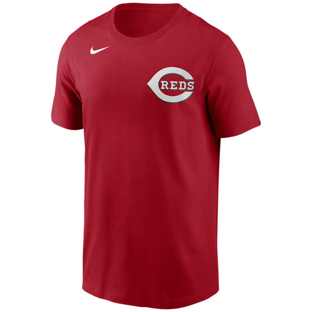 商品NIKE|Men's Nick Senzel Cincinnati Reds Name and Number Player T-Shirt,价格¥300,第2张图片详细描述