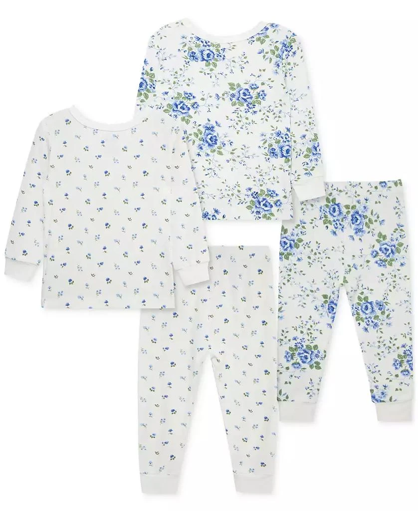 商品Little Me|Baby Girls Toile Pajamas, 4 Piece Set,价格¥324,第2张图片详细描述